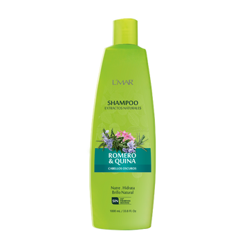 Shampoo con Extractos Naturales de romero y quina