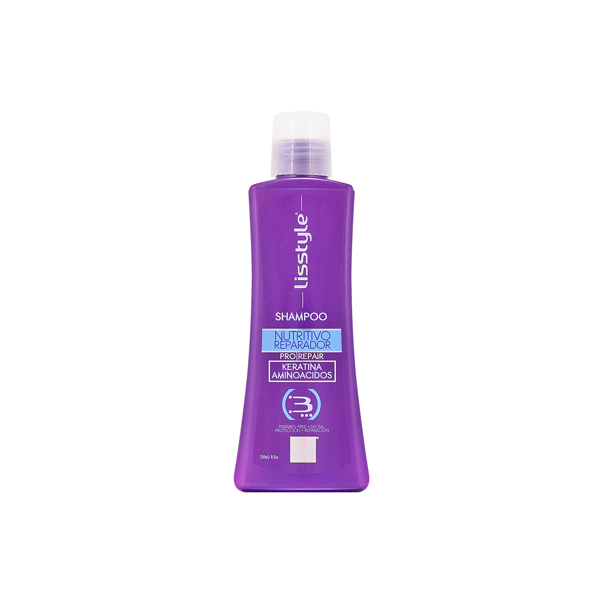 SHAMPOO NUTRITIVO Y REPARADOR LISSTYLE PRO-REPAIR – SIN SAL