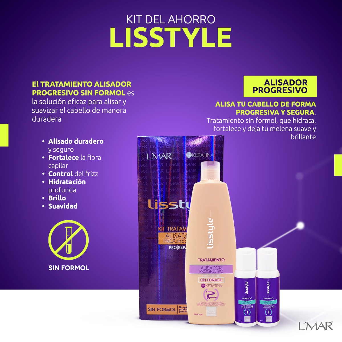 Lisstyle | Kit del ahorro Alisador Progresivo