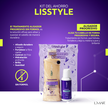 Lisstyle Promo | Kit del ahorro Alisador Progresivo