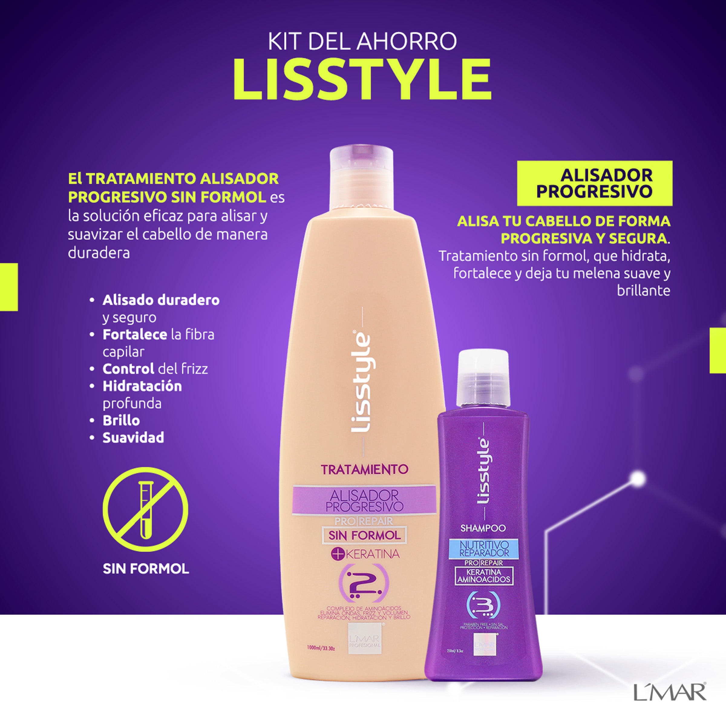 Lisstyle Promo | Kit del ahorro Alisador Progresivo