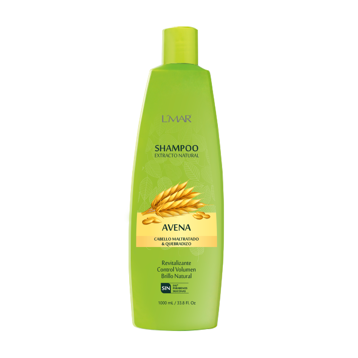 Shampoo con Extractos Naturales de avena