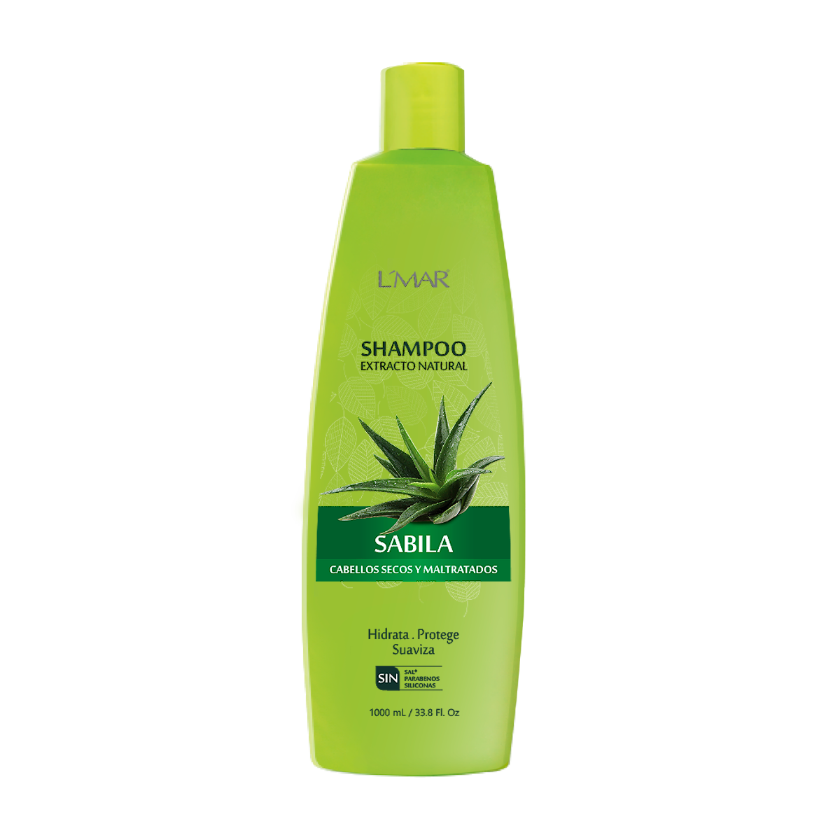 Shampoo con Extractos Naturales de sabila